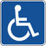 icône de fauteuil roulant
